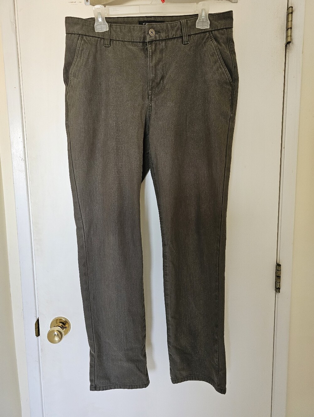 DENVER HAYES Men's Straight Fit Casual Pants